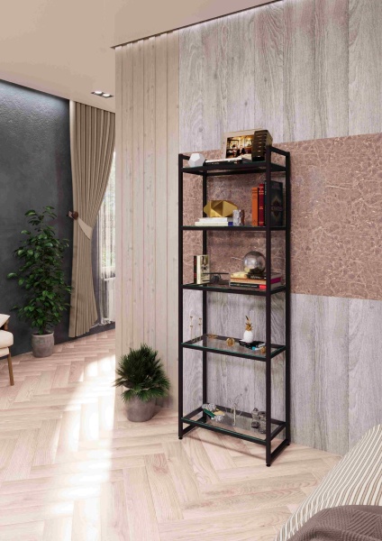 stellazh-pod-loft-metallicheskij-so-steklyannymi-polkami-170x59x30sm-art-ps1706ch