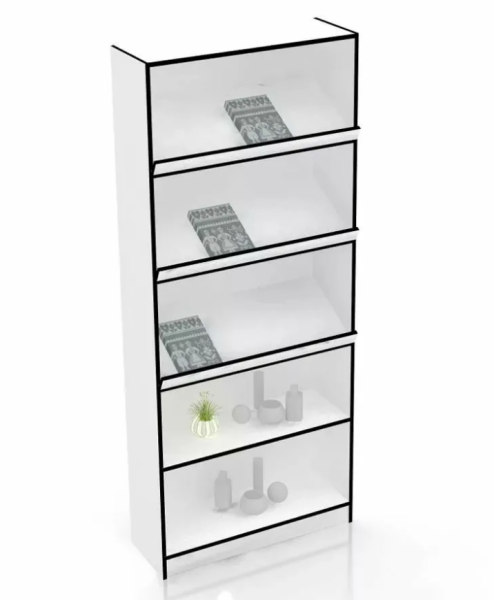 стеллаж белый