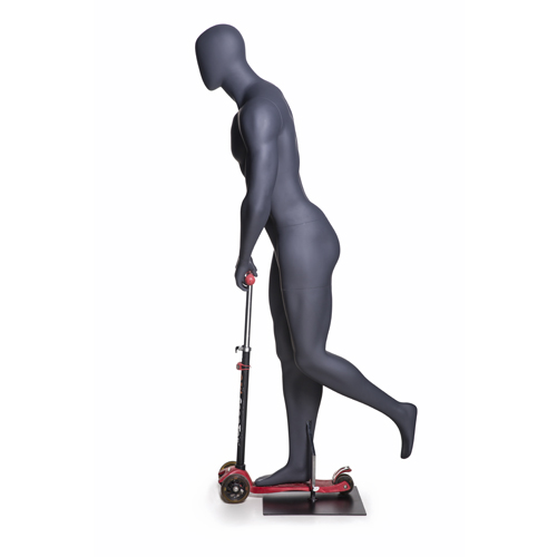 манекен серый