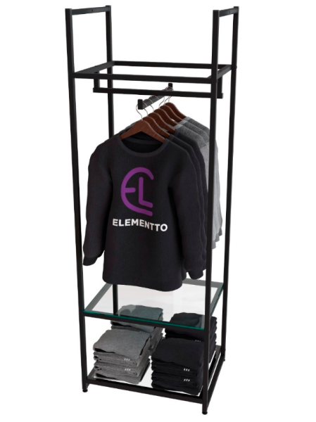 stellazh-dlya-odezhdy-chernyj-v-stile-loft-s-polkoj-iz-prozrachnogo-stekla-170x59x45sm-art-a1760-08-chs