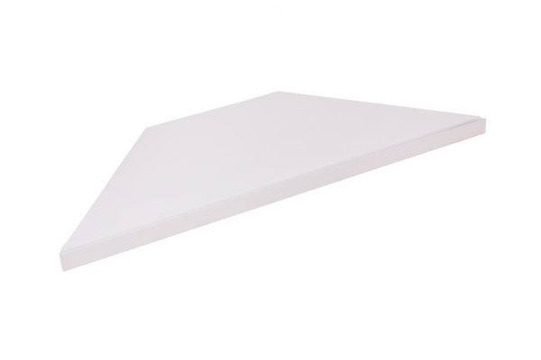 polka-dlya-stellazha-uglovogo-vneshnego-410mm-cvet-belyj