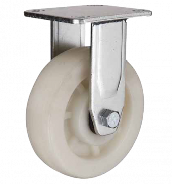 Колесо из полиамида неповоротное D=125мм (Арт.1111125)