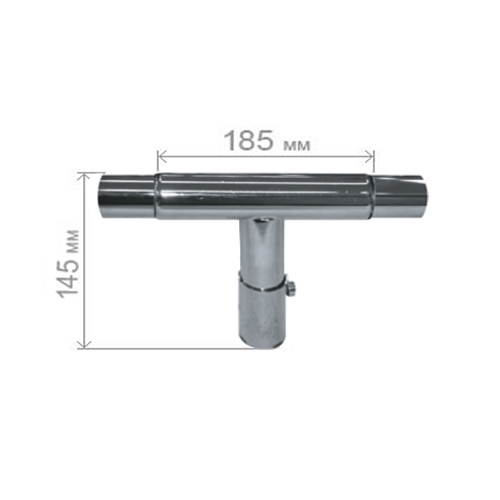 ограждение-от-тележек-промежуточная-стойка-под-трубу-40мм-высота145мм-GD1202