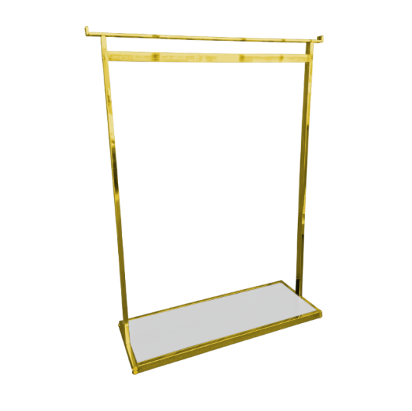 veshalo_stojka_dlya_odezhdy_s_podiumom_cvet_zoloto