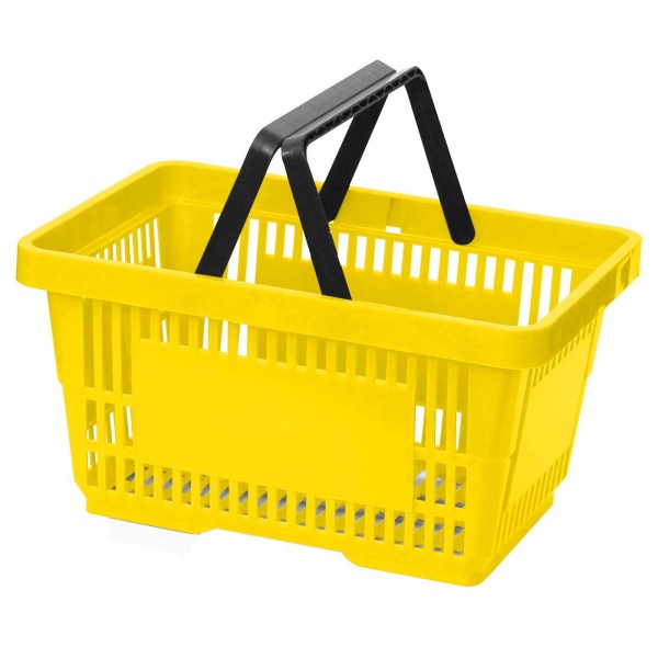 корзина-покупательская-объем-20л-цвет-желтый-PL704Ж