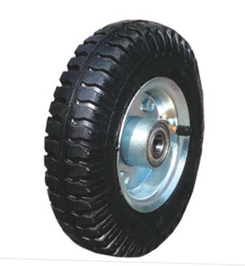 Колесо пневматическое D=200мм Нагрузка130кг НЕСИММЕТРИЧНАЯ ступица (Арт.PR140120)