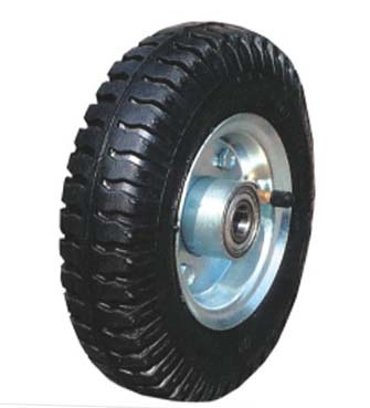 Колесо пневматическое D=200мм Нагрузка130кг НЕСИММЕТРИЧНАЯ ступица (Арт.PR140116)