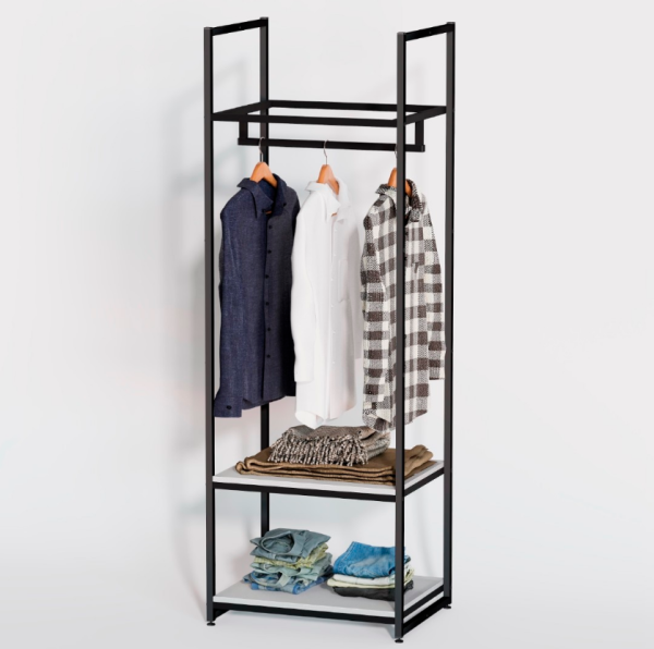 stellazh-dlya-odezhdy-chernyj-v-stile-loft-s-polkoj-ldsp-belogo-cveta-170x59x45sm-art-a1760-09-chb