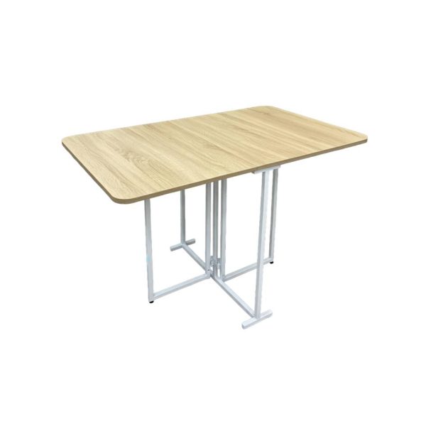 stol-knizhka-kuhonnyj-transmatik-12-dub-belyj-120-72-77sm