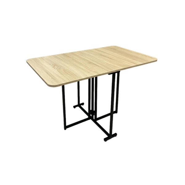 stol-knizhka-kuhonnyj-transmatik-12-dub-chernyj-120-72-77sm