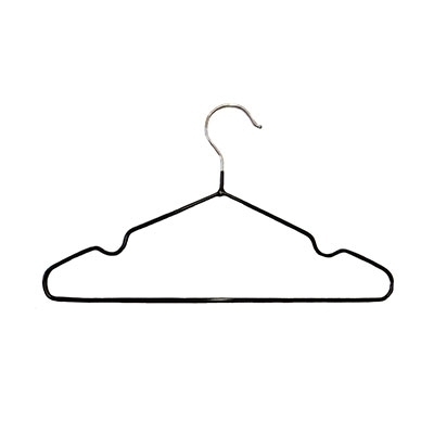 veshalka-detskaya-obrezinennaya-chernaya-300mm-A01B