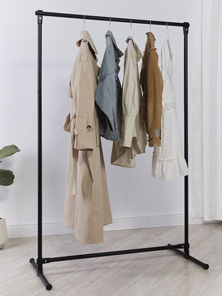 вешалка-напольная-рейл-для-одежды-черная-SMR007