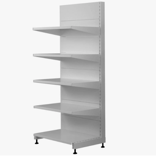 стеллаж-торговый-пристенный-2150х1000х500-5-полок-цвет-белый