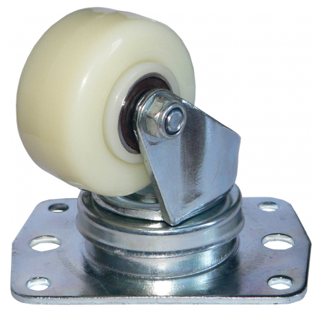 Колесо нейлоновое D=57мм Нагрузка250кг (Арт.2825.02)