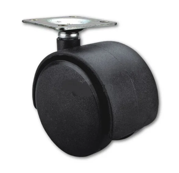koleso-mebelnoe-povorotnoe-d-40mm-chernyj-plastik-6005040