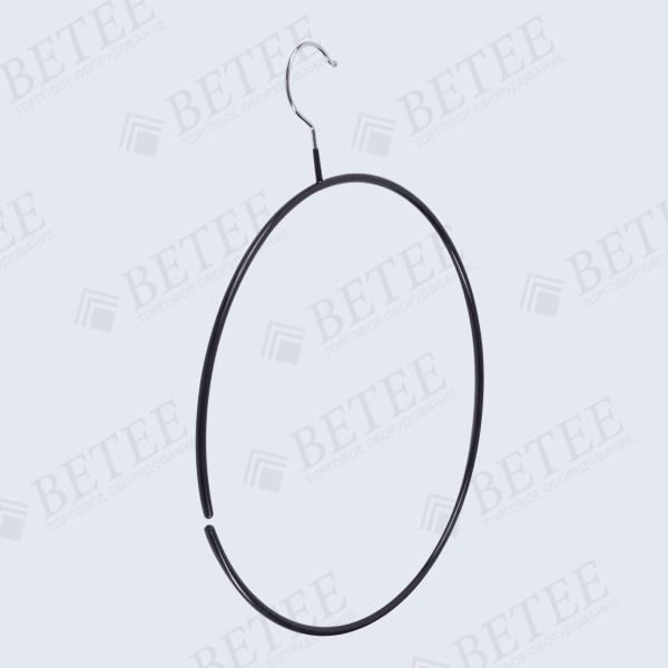 вешалка-металлическая-черная-для-шарфов-D 350мм-WS061