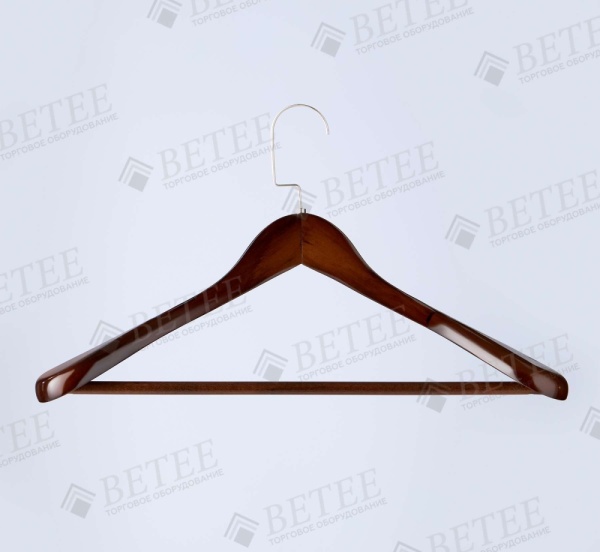 veshalka-iz-dereva-dlya-odezhdy-dlina-450mm-cvet-orekh-kryuchok-zoloto-01