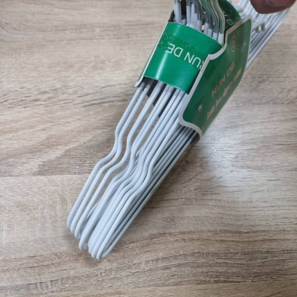 вешалка-детская-обрезиненная-белая-300мм-А01W-01