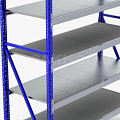 Полочные стеллажи с нагрузкой на полку до 500 кг