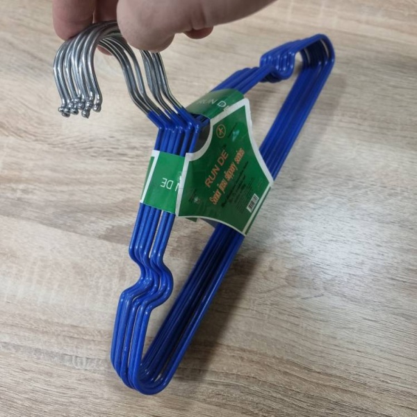 veshalka-podrostkovaya-obrezinennaya-sinyaya-300mm-A01SN-01