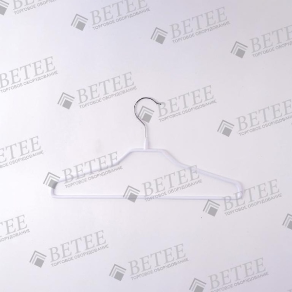 veshalka-dlya-odezhdy-silikonovaya-metallicheskaya-belaya-400mm-2230WE-01