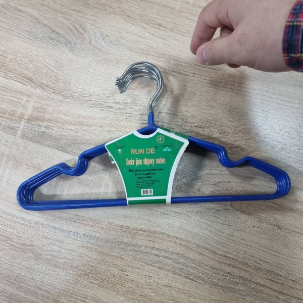 veshalka-podrostkovaya-obrezinennaya-sinyaya-300mm-A01SN-02