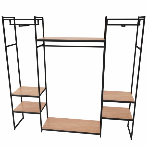 stellazh-metallicheskij-dlya-odezhdy-v-stile-loft-220x233x45sm-s-polkami-cveta-dub-sonoma_01